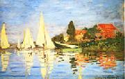 Claude Monet The Regatta at Argenteuil France oil painting reproduction